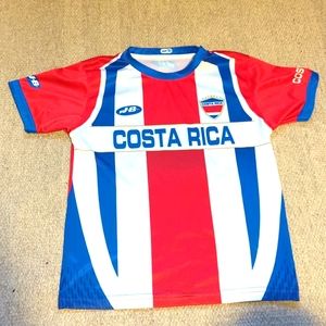 Youth Costa Rica soccer jersey size 10 approximately medium